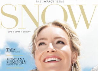 まるでモデルさん!スロープ女王ジェイミーがSNOW MAGAZINEカバーで美しい姿を披露!!