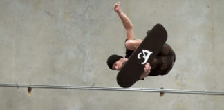 マックス・パロットが披露したトランポリン・トレーニング!