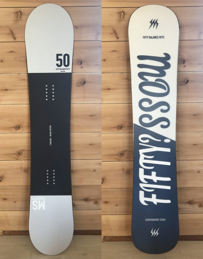 スノーボードMOSS 143cm 美品