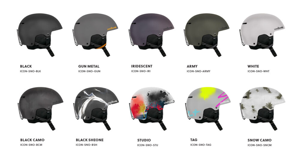SANDBOX  ICON  アイコン　ブラックカモ　ヘルメット スノーボード