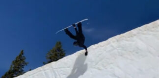 パイプのリップ内でトリックを決めまくるショーン・ホワイト