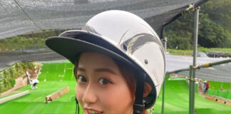 白メット姿がメッチャ可愛い!宗野かれんのSandboxかぶりこなし