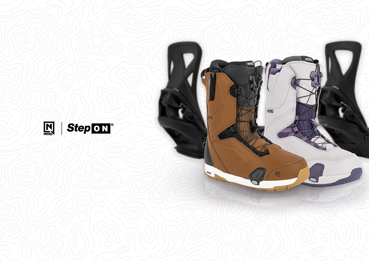 奇跡的で歴史的な合体!NitroがBurton Step On®とのブーツライセンス ...