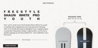 WHITESPACE / FREESTYLE SHAUN WHITE PRO YOUTH