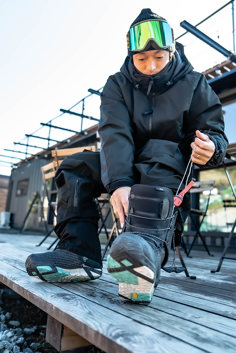 ENDEAVORスノーボード・ウエア最新着こなし例③谷田部 均 | 日本