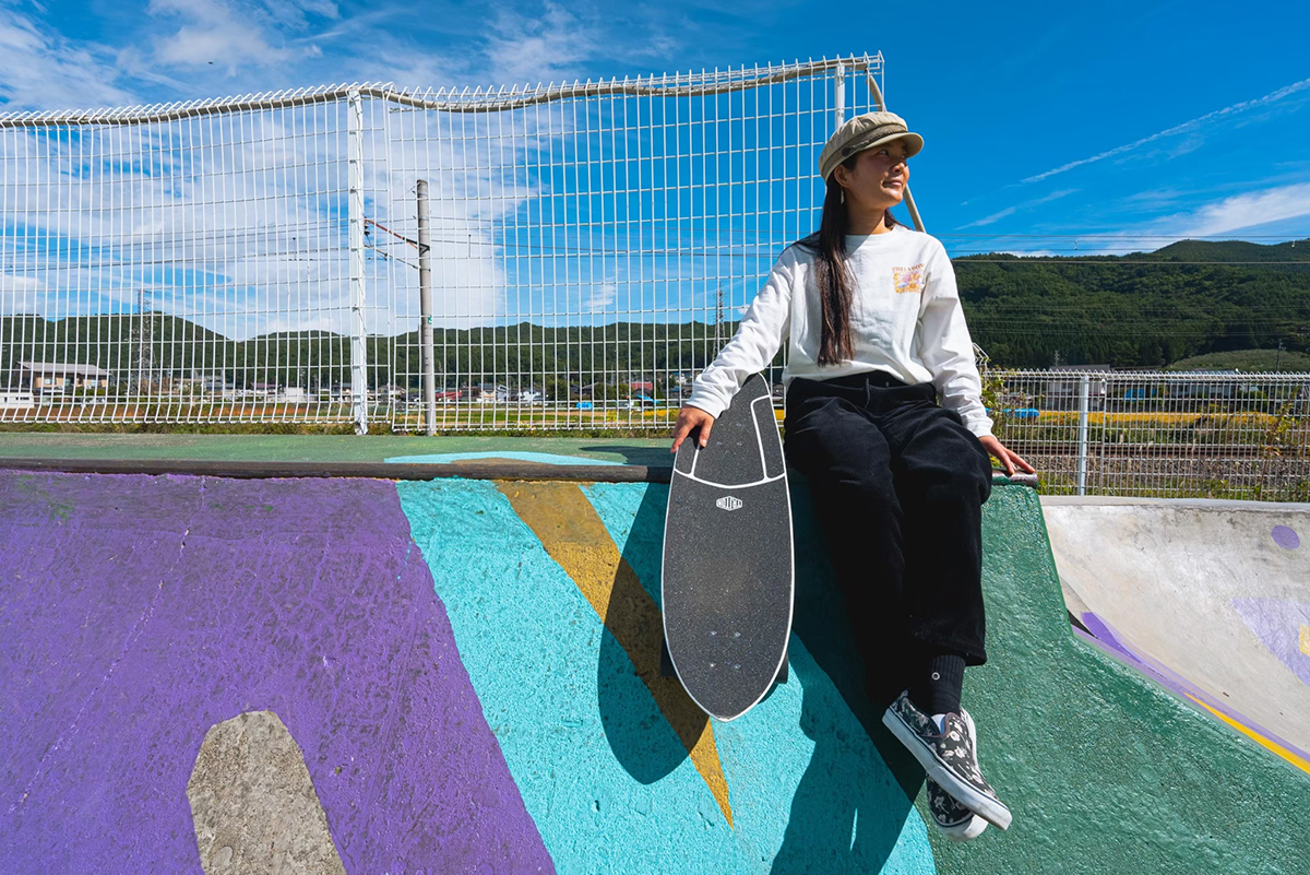 北原あゆみ CARVER SKATEBOARDがマストの理由は「スノーボードをより楽しく綺麗に滑るため」 日本一わかりやすいスノーボード