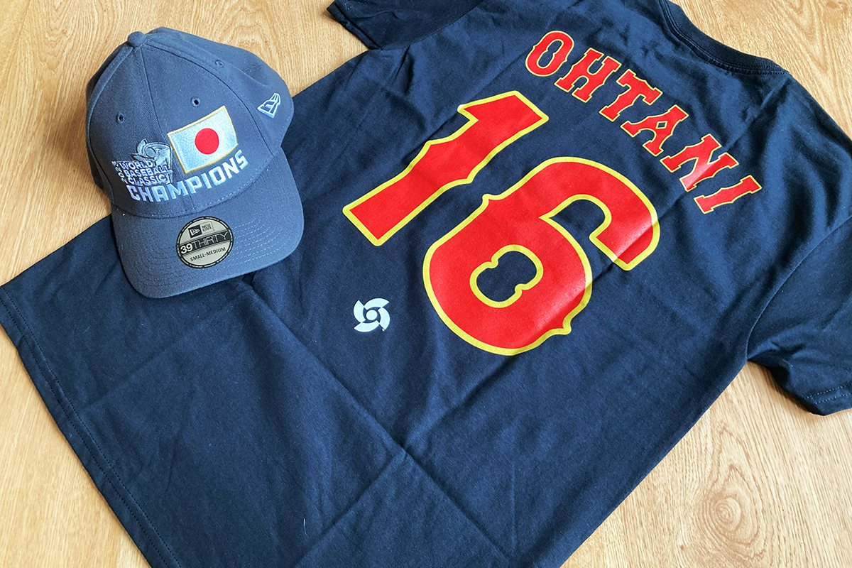 フサキ日記】WBC日本代表優勝記念キャップと大谷Tシャツを買いました