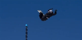 平野歩夢が公開したクォーターパイプで命がけの高さから頭から落ちた衝撃映像