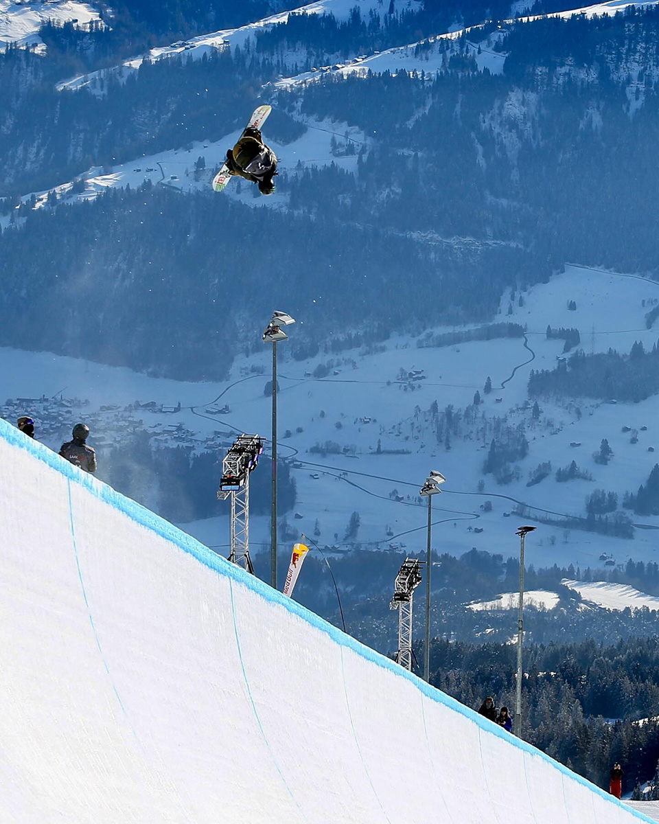W杯ハーフパイプ2戦目スイス大会で平野歩夢がファイナルに繋げる上々