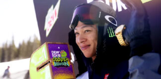 トリプルコークの難しさを海外メディアに語る平野歩夢