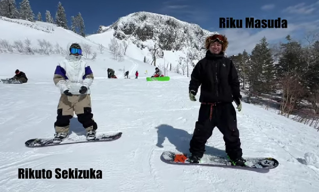 川場スキー場 3月14日 増田リク、関塚リクト、高橋レオ | 日本一