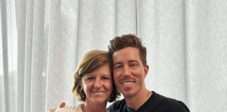 ショーン・ホワイトが故ジェイク・バートン妻ドナさんと再会