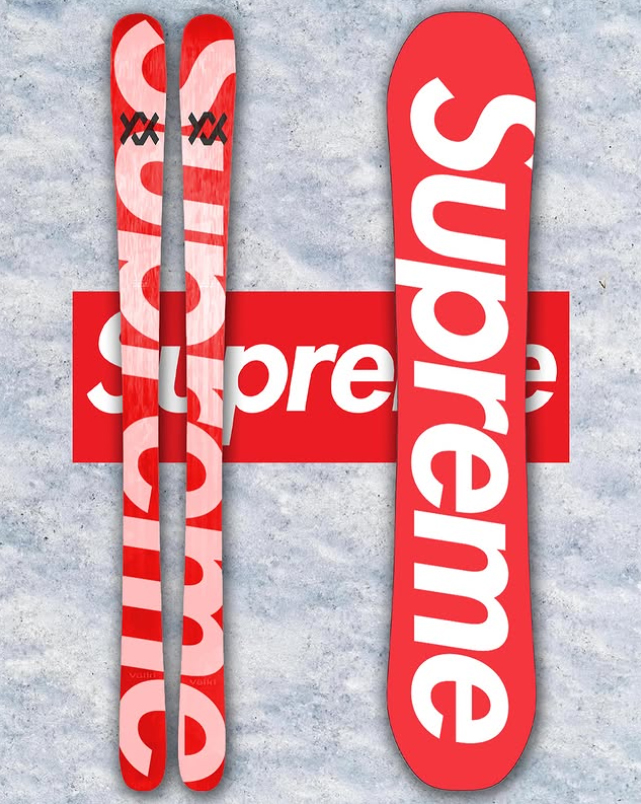 supreme snowboard ski