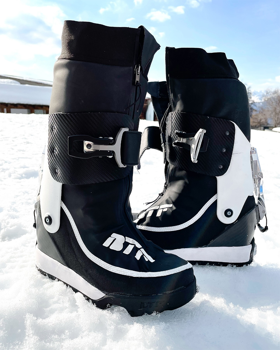 まるでスノーボードのブーツのようなスキーブーツが誕生 | 日本