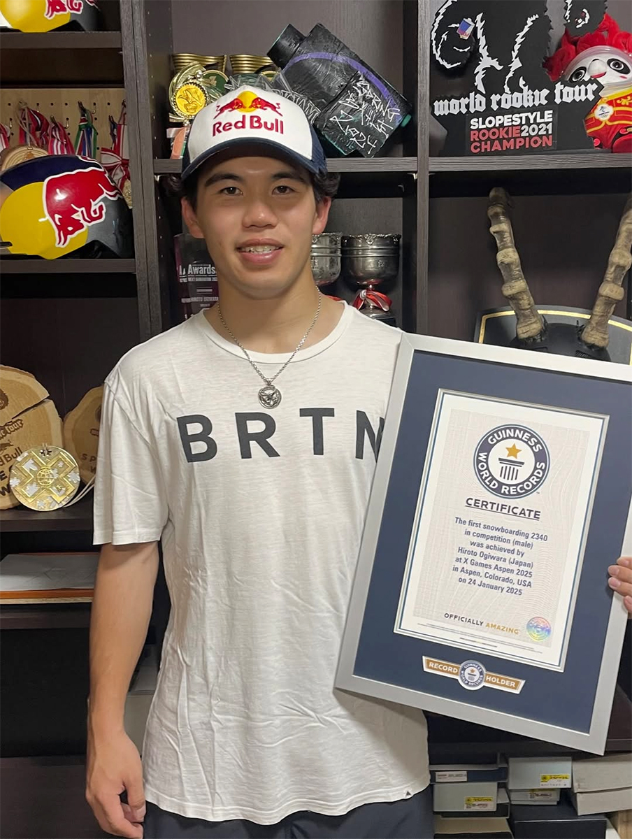 スノー プロフィール必読ページです 荻原大翔、ギネス世界記録に正式認定！ | 日本一わかりやすい