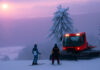富良野スキー場、パッセンジャーキャビン付き圧雪車で初のファーストトラック&ナイトツアー