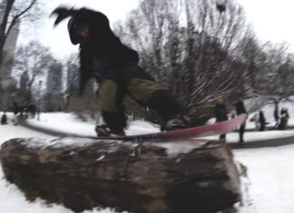 Snowboarding in NYC – Central Park|雪が街を遊び場に変えた一日