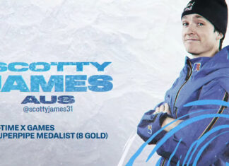 スコッティ・ジェームス、X GAMESスーパーパイプで5度目の金メダル獲得!